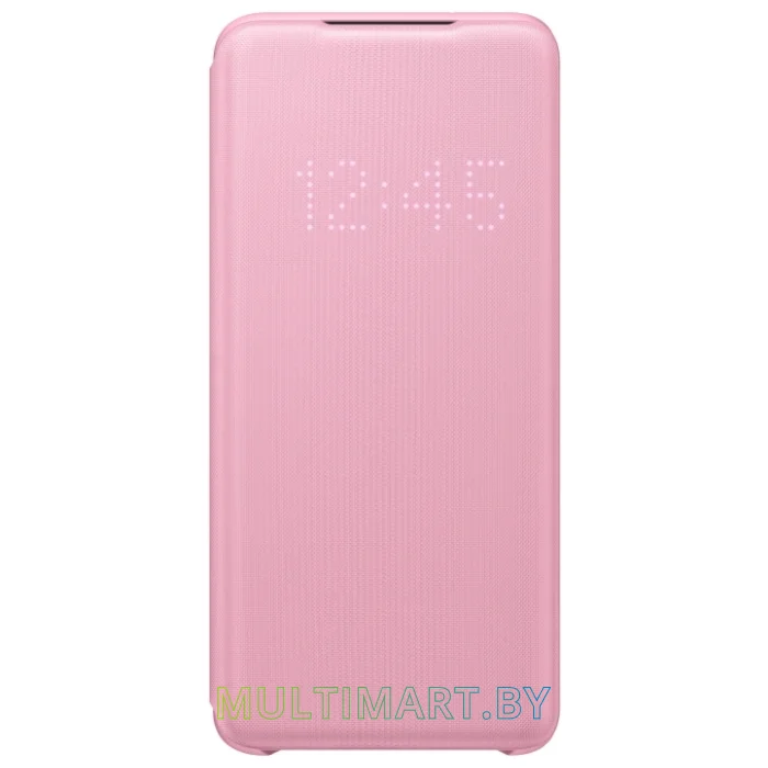 Чехол Samsung Smart LED View Cover Galaxy S20 (розовый)